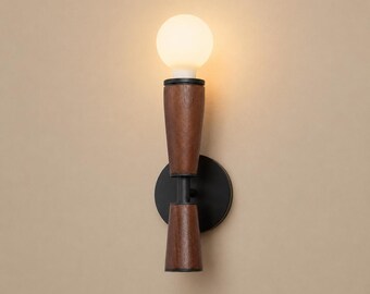 Modern Globe Wall Sconce, Brass Mid Century Wall Light, Frosted Glass Accent Sconce