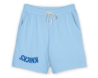 New York Knicks Basketball Unisex Fleece Sweat Shorts | Sports Fan | NBA Apparel | Gameday | Loungewear | Gift for Him | Her | Team Merch