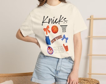 New York Knicks Inspired Shirt | Gift for her | NBA Playoffs | Sports Apparel | Matching Shirts | Jalen Brunson | Basketball | NYC