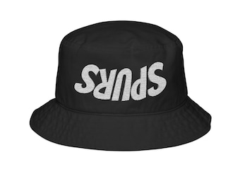 Spurs Basketball Bucket Hat - Embroidered  | San Antonio Fan | NBA | Texas Sports | Victor Wemby  | College | Gift for him