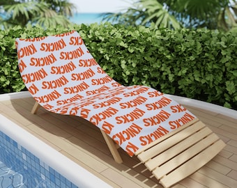 New York Knicks Beach Towel | NYC | Basketball | Yacht | Beach Essentials | NBA Apparel | Boat Tote | Poolside | Custom Gift for her