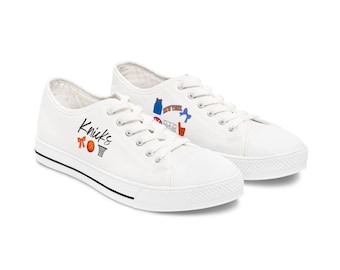 New York Knicks Gameday Shoes | Basketball | NBA Apparel | Matching Shoes | Gift for her | Fan | Canvas Sneakers