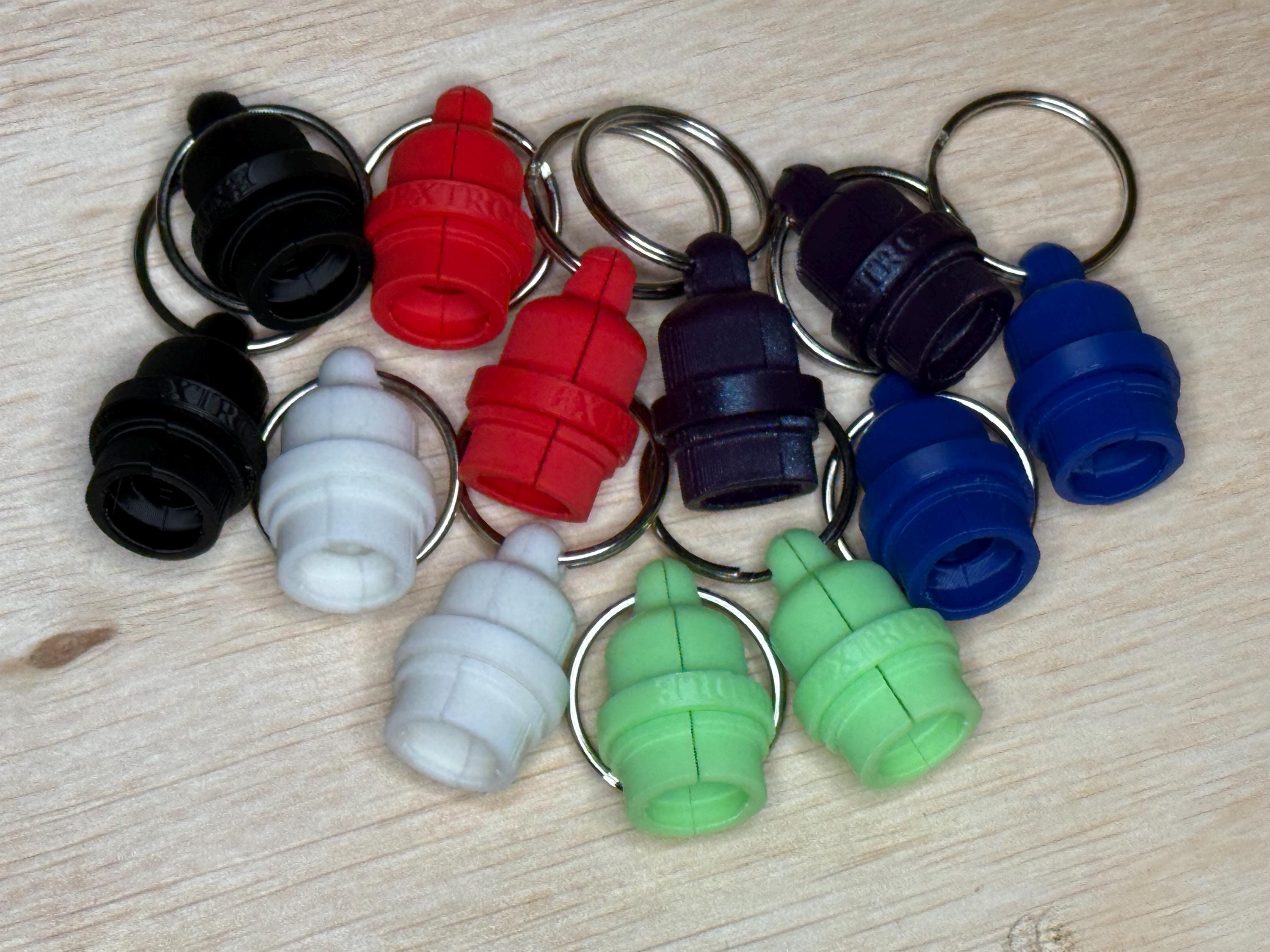 3D Printed Syringe Holder Keychain Clip (3, 5, or 10 Pack) - Etsy