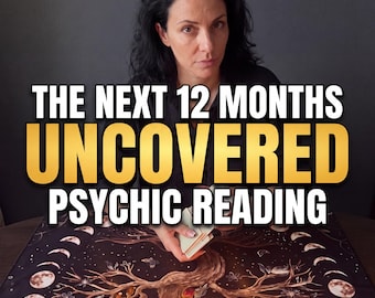 Psychic Reading Next 12 Months, Year Ahead Tarot Reading, Future Prediction Psychic, Same Day Spiritual Guidance, Life Path Reading