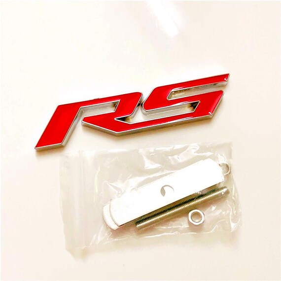 thumbnail image 2 of Polished Metal Trunk Emblem – Red Lettering 3500 – Speed Daddy Grill Badge Decal 2 of 3