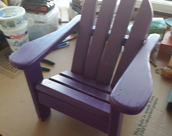 Adirondack Chair for American Girl Doll Etsy