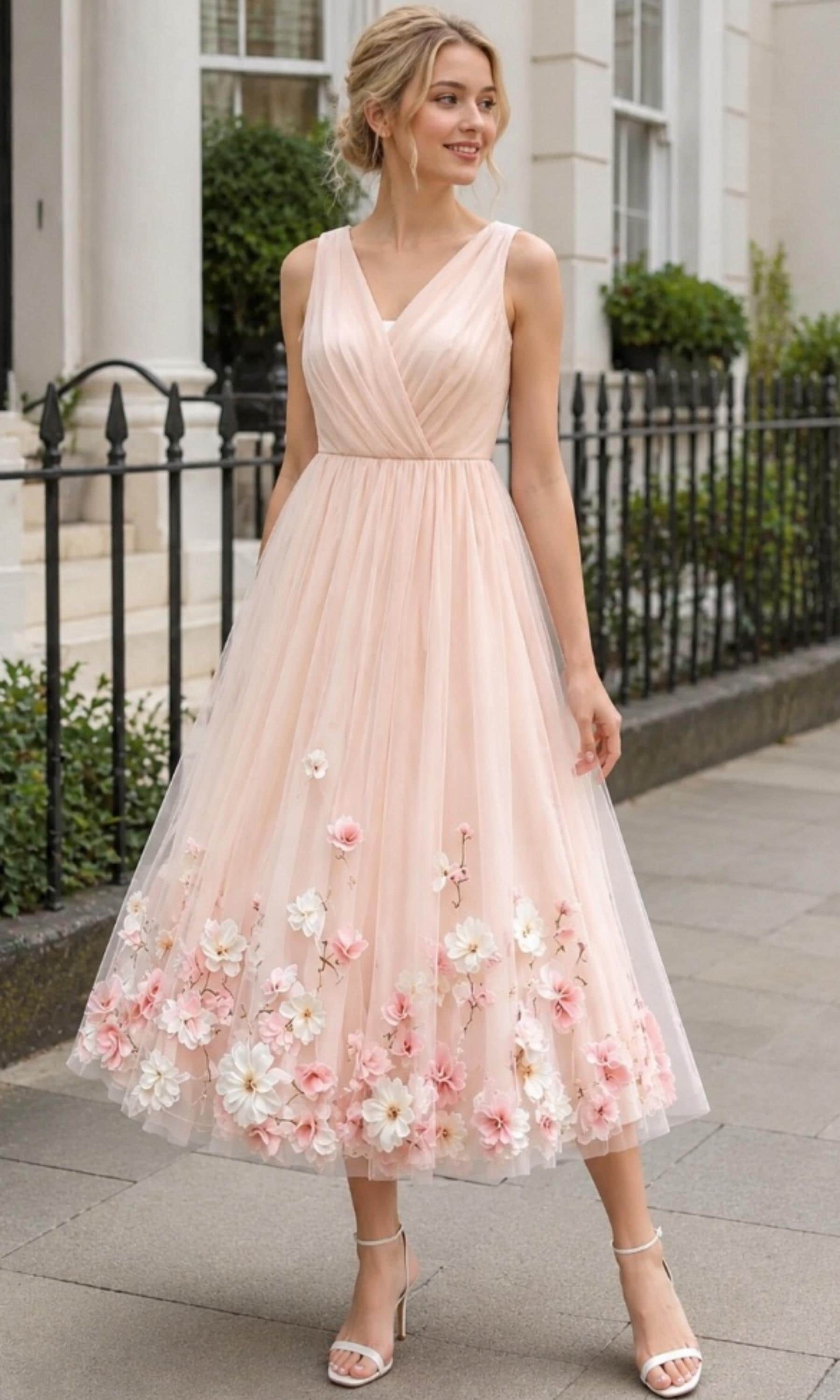 Pink Short Formal Dress