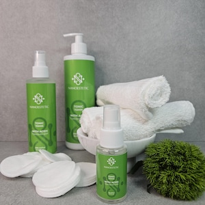 Refreshing Tonic with Acids, Balancing and Revitalizing Face Toner for Smooth and Fresh Skin, Normal to Oily Skin Care, Professional Care
