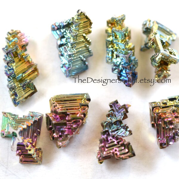NEW - BISMUTH CRYSTAL Loose Stone Cabochon Specimen Natural Rainbow Focal - Perfect for Wire Wrapping!