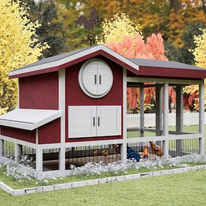Chicken Coop Plans & DIY Chicken Coops | Printable Backyard Hen House Designs