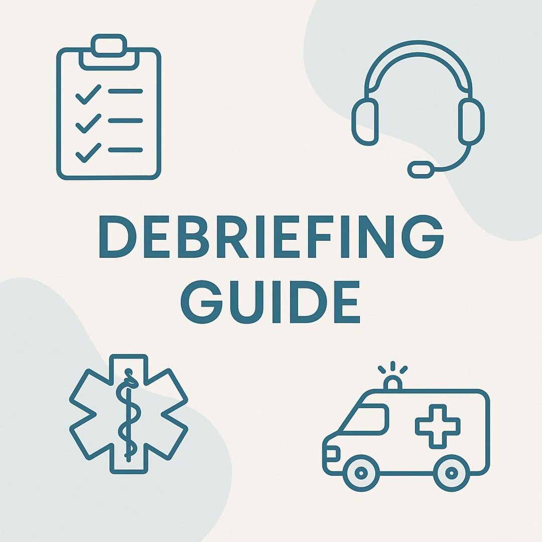 Debriefing Guide for Peer Support & Mental Health Professionals - Etsy