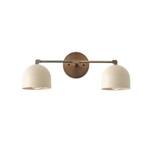 Vanity Light-Half Ball Shade-Light Fixture-Vanity Light - Model No. 0698