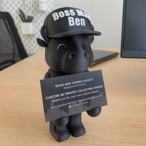 Personalized Buffalo Business Card Holder, Gift For Women, Gift for Men, Boss Card Holder, Business Owner Gift, Boss Gift, Friend Gift