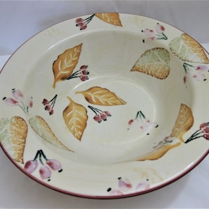 Bowl Large Salad Serving 12&quot; Wild Berries by Home
