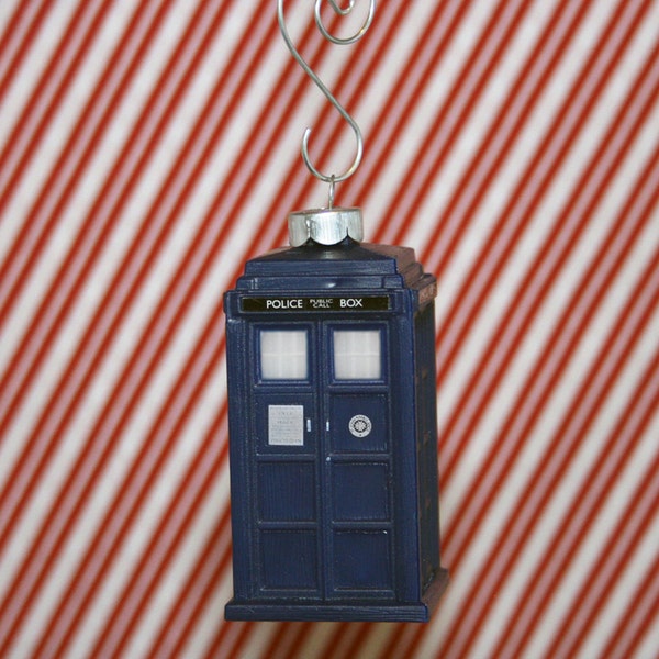 Doctor Who TARDIS Incredibly Detailed DELUXE Christmas Ornament