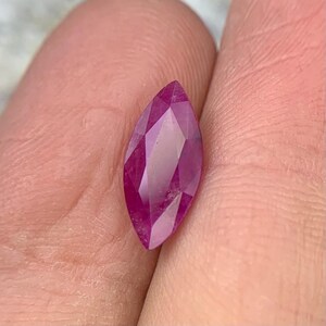No Heat 2.30 carats Natural Ruby Gemstone