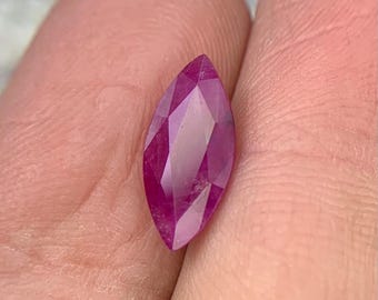 No Heat 2.30 carats Natural Ruby Gemstone