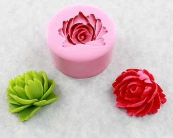 Flower Mold Mould Resin Polymer Clay Chocolate Fondant Wax Soap (324)