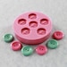 Button Silicone Mold/Mould (3/4 inch) for Crafts, Jewelry, Scrapbooking, (chocolate, fondant, candy,  resin, pmc, polymer clay) (231) 