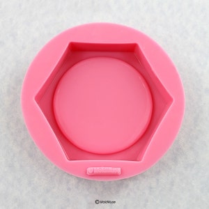 Hexagon Coaster Mold Candle Holder Silicone Mold Resin (503)