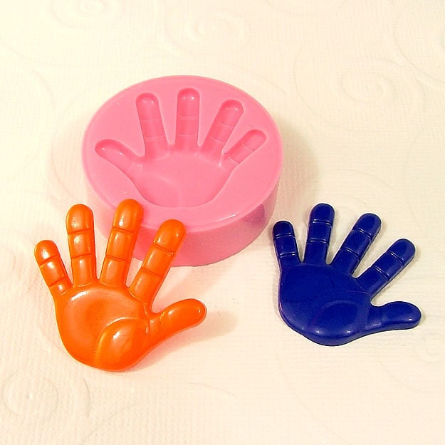 Hand Mold - Silicone Mould Resin Mold Polymer Clay - Soap Plaster Choc –  LightningStore