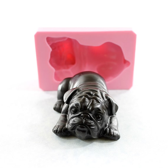 British Bull Silicone Soap Mold Fondant Chocolate Cake Polymer Resin Mould