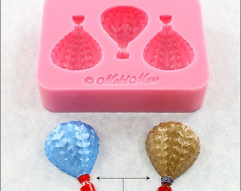 Hot Air Balloon Mold Mould for Resin , Hard Candy (352)