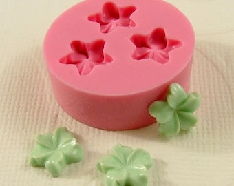 Tiny Jasmine Flower Cabochon  Flexible Mold/Mould (10mm) for Crafts, Jewelry, Scrapbooking, (wax, soap, resin,  pmc, polymer clay) (208)