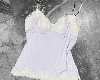 00s 2000s Y2K Maurice's Fairy Lavender Cami Sz L/XL