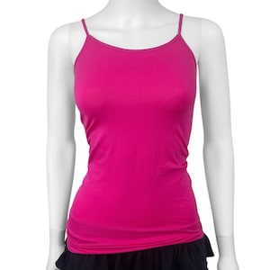 00s Scene Emo Pink Cami Sz S/M