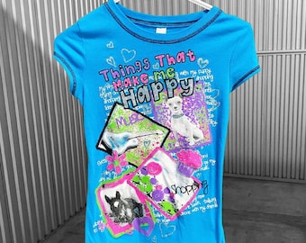 00s 2000s Scene Emo Beautees Mcbling Tee Sz S