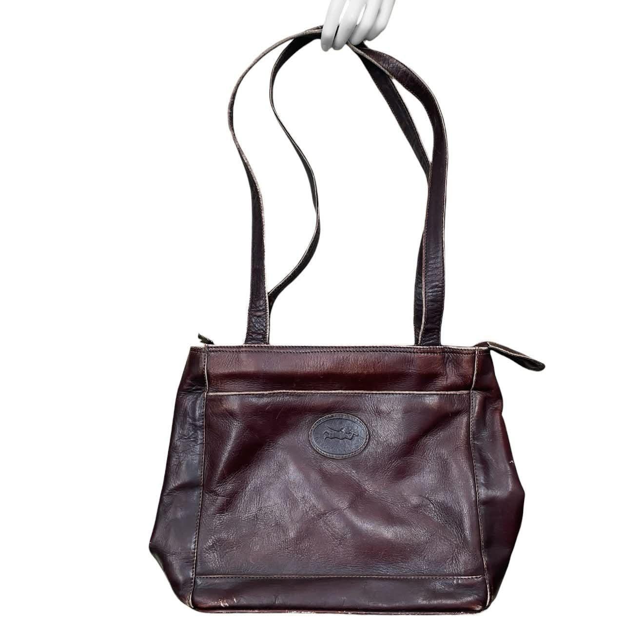 2000s Leather Shoulder Bag - Etsy