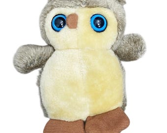 1980s Grunge Vintage Cottagecore Owl Plush