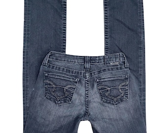 00s Grunge Back Pockets Flare Dark Wash Jeans Sz M - Etsy 00s Grunge Back Pockets Flare Dark Wash Jeans Sz M - Etsy