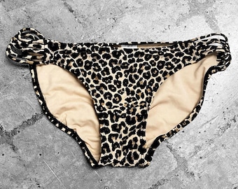 00s 2010s Scene Mcbling Cheeath Swimsuit Bottoms Sz M/L