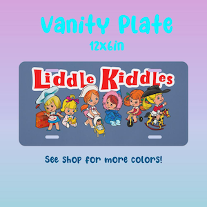 Assiette de toilette Liddle Kiddles | Bleu céruléen