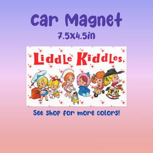 Luddle Kiddle-Automagnet | Weiß