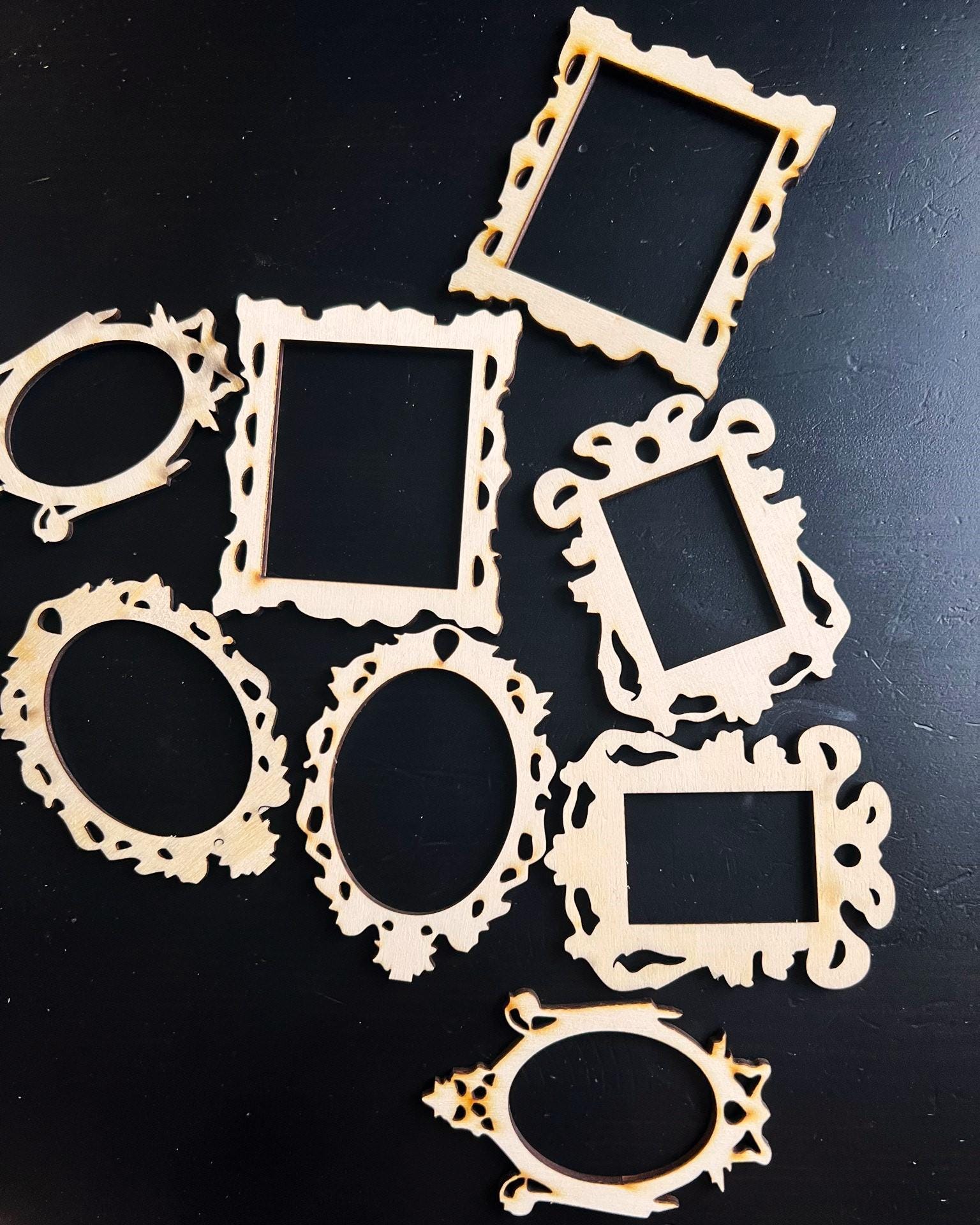 Photo Frame Cut File Mini Wooden Picture Frames – Laser Cut File Set - Etsy