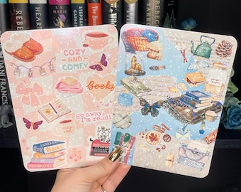 Encarte para Kindle con temática de libros: diseños acogedores y vintage para otoño e invierno