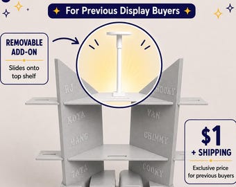 9th Figure Spaceship Attachment Add-On | For Previous Display Buyers Only