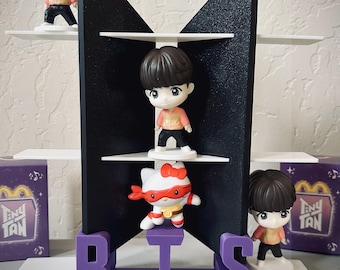 Stand Figure Tiny Tan Set 7 Pcs, Action Figure Kpop Idol