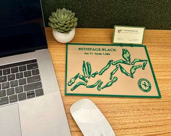 Bethpage Black Golf Course Puzzle – Ryder Cup 2025 | Desktop Golf Gift for Fans