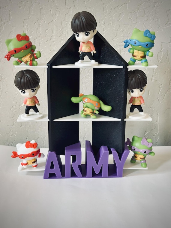 ARMY Tinytan Display Stand – 3D Printed Shelf for Mcdonald's