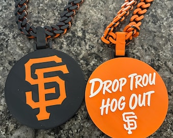 San Francisco Giants - Hogs Out Fan Chain & Pendant