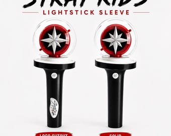 Stray Kids Lightstick Sleeve for Nachimbong Ver.2 | Protective Handle Cover | Smooth, Silk & Grip Finish