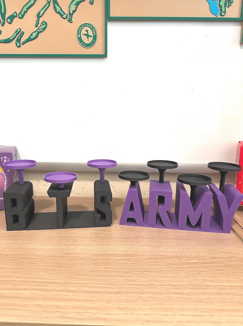 TinyTAN Podium Display Stand | Throwback, Encore, Classic, or Custom Theme Classic