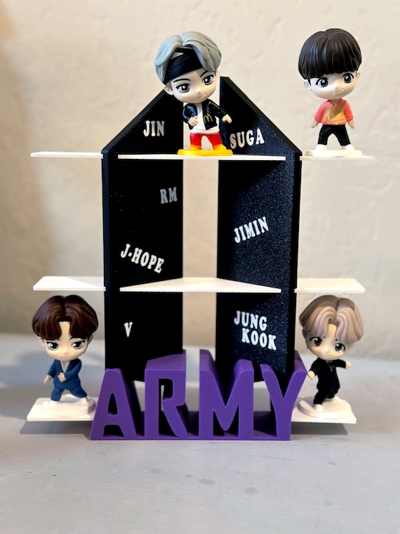 ARMY Tinytan Display Stand – 3D Printed Shelf for Mcdonald's