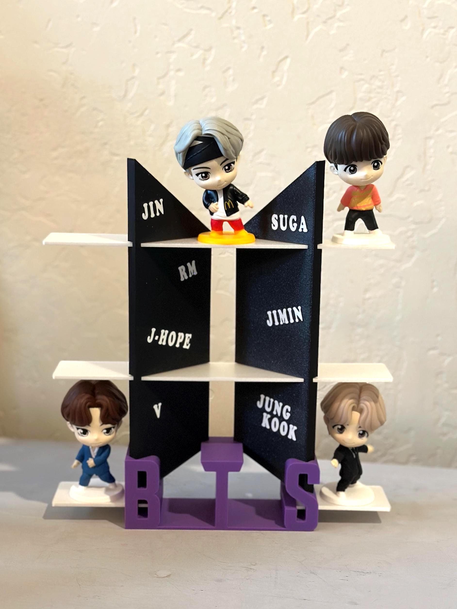 BTS Display Stand – 3D Printed Shelf for Mcdonald's Tinytan
