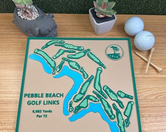 Pebble Beach Golf Links - 3D Puzzle