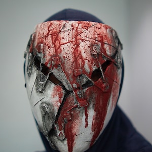 Handgemachte Susie Legion Maske: Dunkle Version, Horror Spiel Cosplay